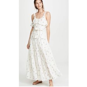 Paige three tier rose dress